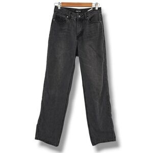 Toffee Women's Grey Wash High Rise Wide Leg Jeans‎ Size Small